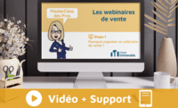 Développer son business grâce aux webinaires de vente